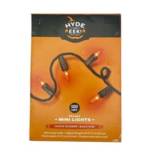 Hyde and Eek! Orange Mini Lights